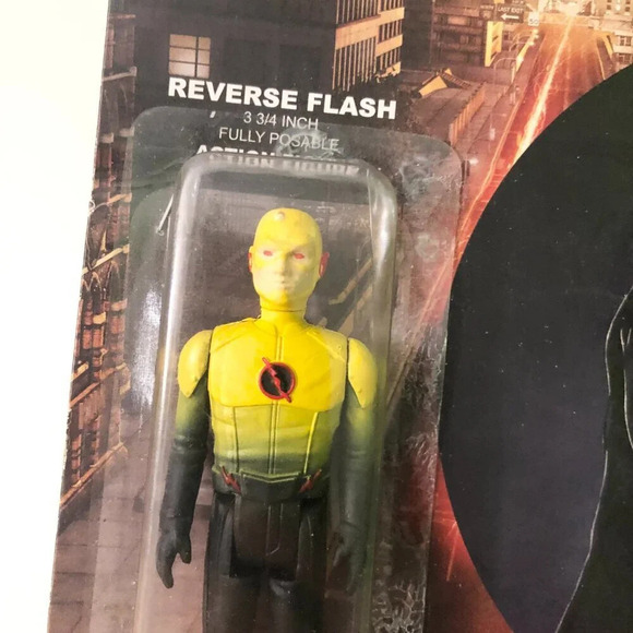 2015 Funko Reverse Flash 3.75 Inch Poseable  Action Figures DC Comics - Picture 16 of 16